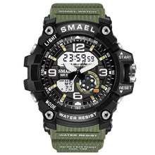 Load image into Gallery viewer, Digital Watch Women 50M Waterproof SMAEL Fashion Ladies Watch Bracelets Alarm Clock relogio feminino1808 Woman LED Sport Watches