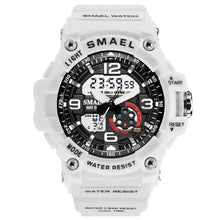 Load image into Gallery viewer, Digital Watch Women 50M Waterproof SMAEL Fashion Ladies Watch Bracelets Alarm Clock relogio feminino1808 Woman LED Sport Watches