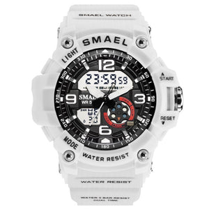 Digital Watch Women 50M Waterproof SMAEL Fashion Ladies Watch Bracelets Alarm Clock relogio feminino1808 Woman LED Sport Watches
