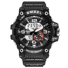 Load image into Gallery viewer, Digital Watch Women 50M Waterproof SMAEL Fashion Ladies Watch Bracelets Alarm Clock relogio feminino1808 Woman LED Sport Watches