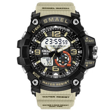 Load image into Gallery viewer, Digital Watch Women 50M Waterproof SMAEL Fashion Ladies Watch Bracelets Alarm Clock relogio feminino1808 Woman LED Sport Watches