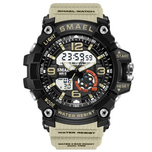 Digital Watch Women 50M Waterproof SMAEL Fashion Ladies Watch Bracelets Alarm Clock relogio feminino1808 Woman LED Sport Watches