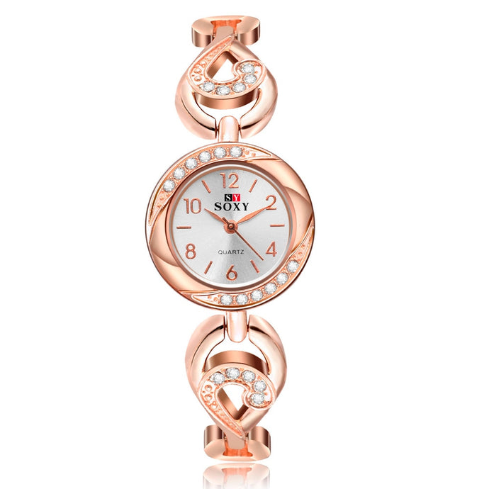 2019 High-quality Fashion Gift Clock New Brand SOXY Wrist Watches for Women Female Bracelet Watch Luxury Montre Femme Relogio